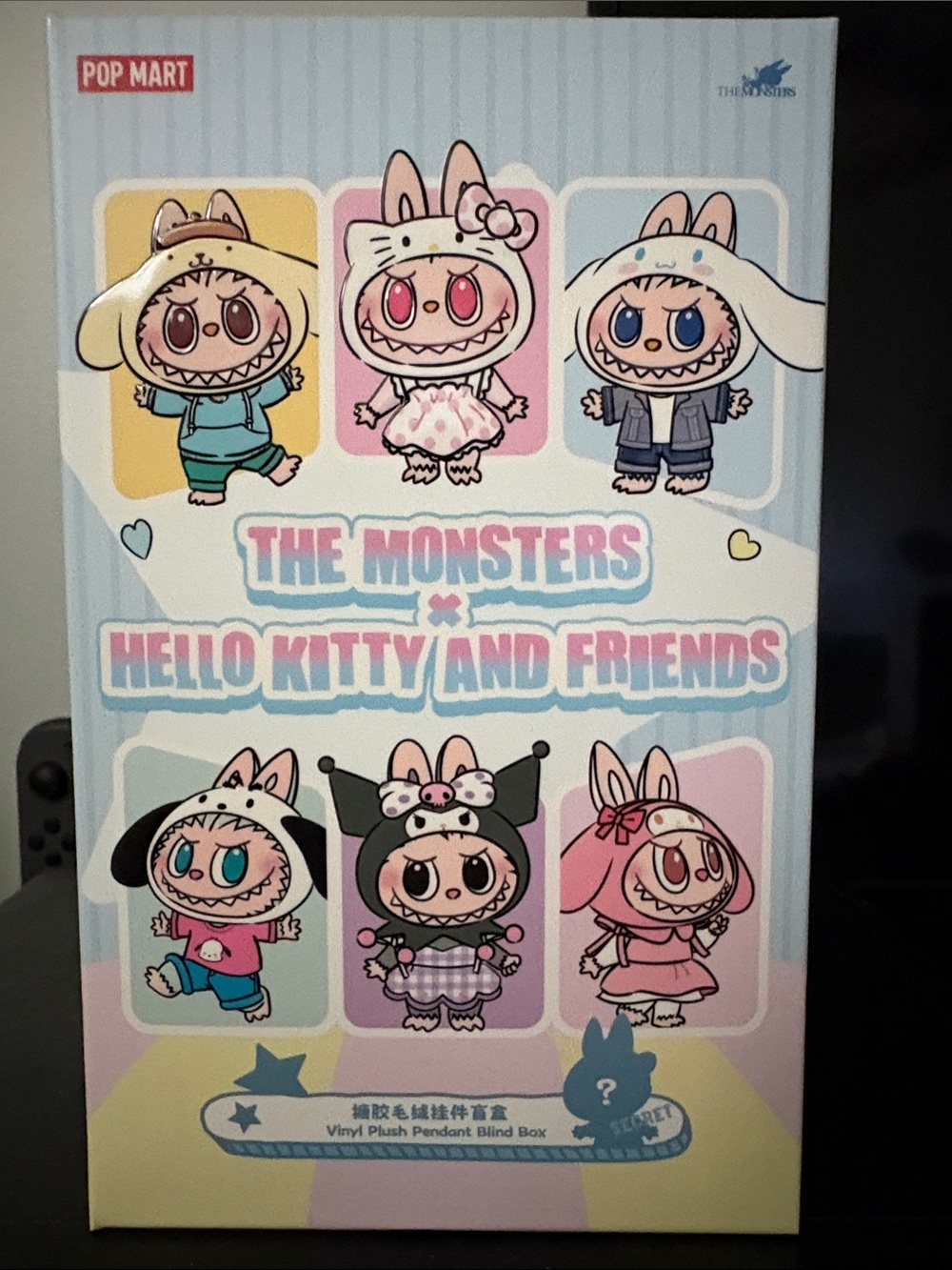 The Monsters x Hello Kitty and Friends Vinyl Plush Pendant - UNOPENED - Pochacco